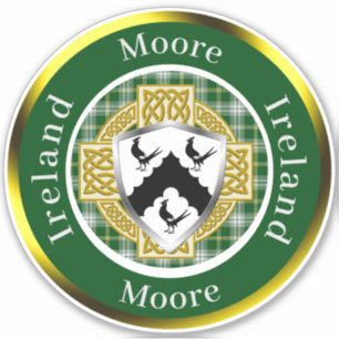 Moore Shield & Celtic Cross Personalised