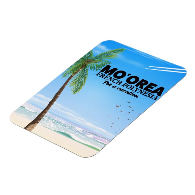 Mo'orea French Polynesia Magnet (Left Side)
