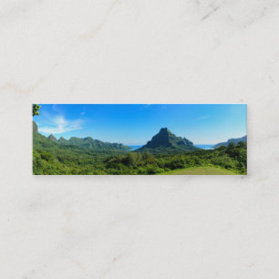 Moorea panorama business card