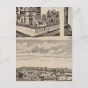 Moorhead Clay County, Minnesota Postcard