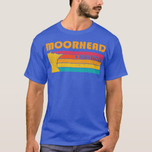 Moorhead Minnesota Vintage Distressed Souvenir T-Shirt