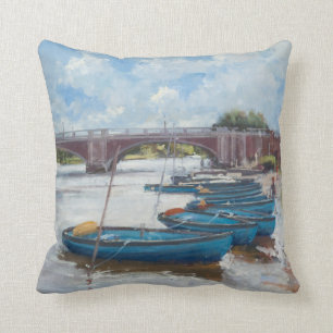 Moorings at Hampton Court 2011 Cushion