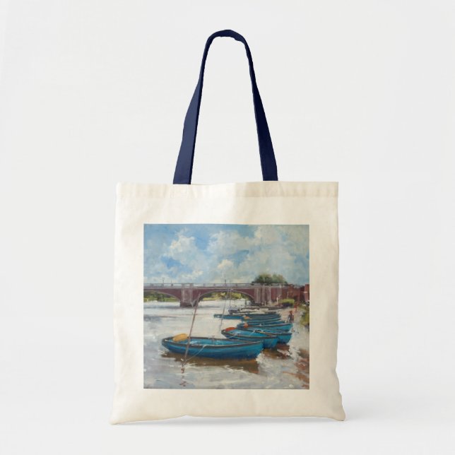 Moorings at Hampton Court 2011 Tote Bag (Front)