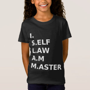 Moorish American I Self Law Am Master T-Shirt