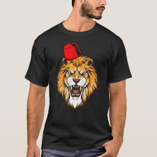 Moorish American Morocco Flag Moroccan Soccer Supp T-Shirt