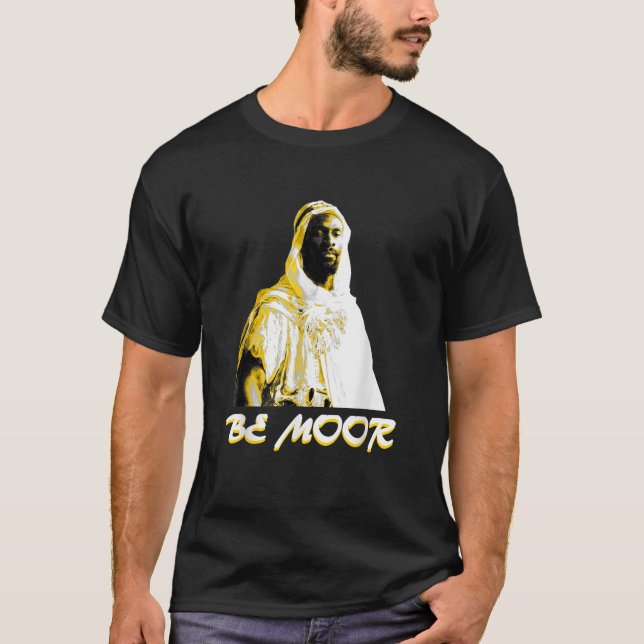 Moorish American Tee Shirt Be Moor Clothing Appare (Front)