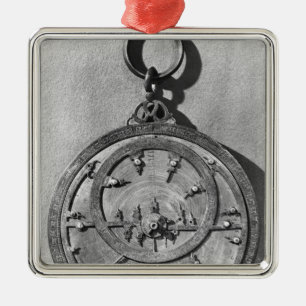 Moorish astrolabe, from Cordoba, 1054 Metal Tree Decoration