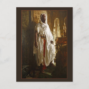 Moorish Chief by Eduard Charlemont Postcard
