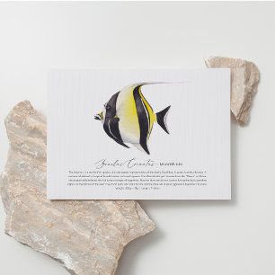 Moorish Idol Postcard