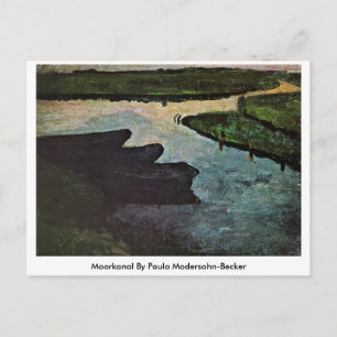 Moorkanal By Paula Modersohn-Becker Postcard