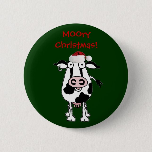MOOryChristmas! Button (Front)