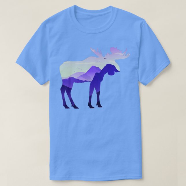 Moose 9 T-Shirt (Design Front)