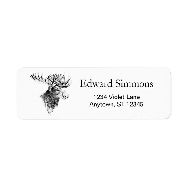 Moose Address Labels (Front)