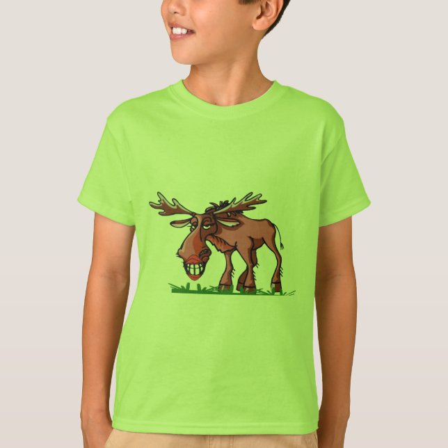 Moose Alaska T-Shirt (Front)