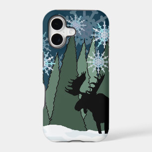 Moose and Snowflake Forest