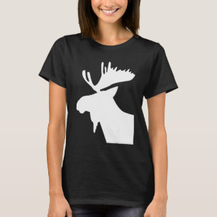 Moose Antlers Sweden Norway Finland Scandinavia T-Shirt