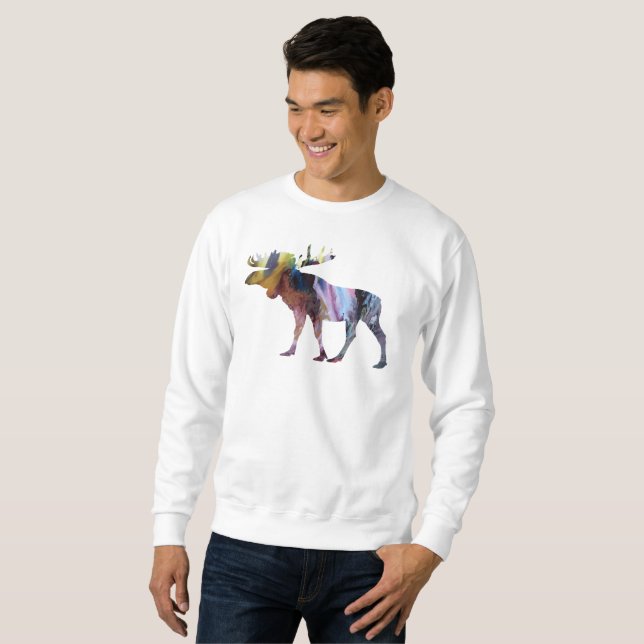Moose Art Sweatshirt (Front Full)