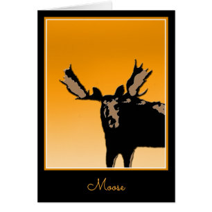 Moose at Sunset  - Original Wildlife Art