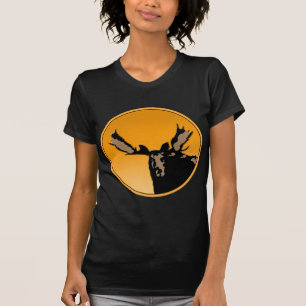Moose at Sunset - Original Wildlife Art T-Shirt