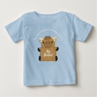 Moose Baby Shower Blue Boy