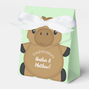 Moose Baby Shower Favour Box