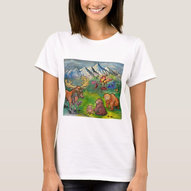 Moose & Bears T-Shirt (Front)