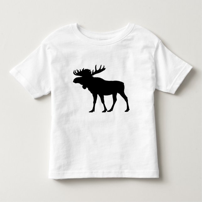 moose bull toddler T-Shirt (Front)