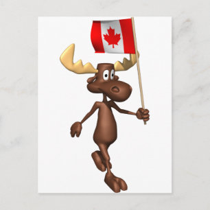 Moose Canada Postcard