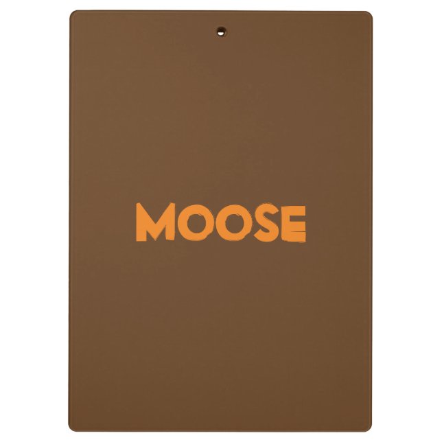 Moose Clipboard (Back)