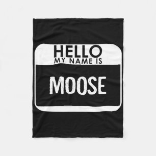 Moose Costume Fun Easy Halloween Outfit Animal Fleece Blanket