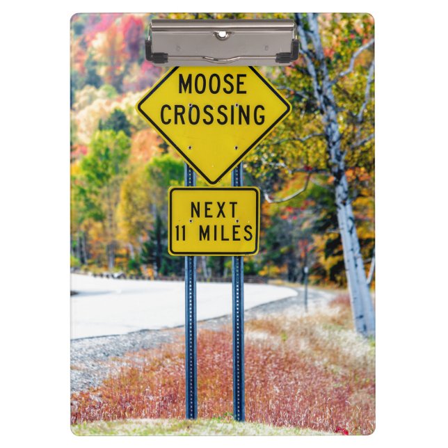 Moose Crossing Clipboard (Front)