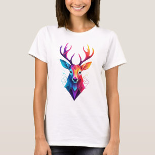 moose,deer,colourful art T-Shirt