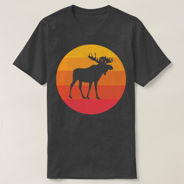 Moose Deer T-Shirt (Design Front)