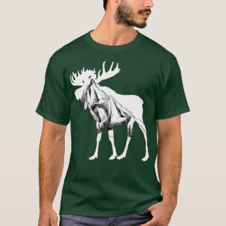 Moose drawing T-Shirt