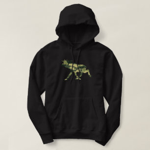 Moose / Elk Woodland Camouflage / Camo Hoodie