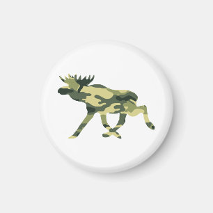 Moose / Elk Woodland Camouflage / Camo Magnet