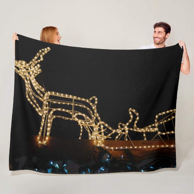 moose fleece blanket (In Situ)