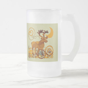Moose Frosted Mug