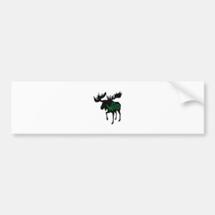 MOOSE GONE WILD BUMPER STICKER