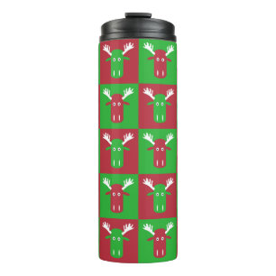 Moose Head Pop Art tumbler