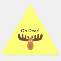 Moose Head_Road Sign_Oh Dear!