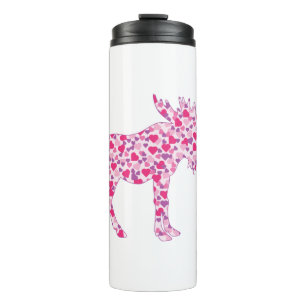Moose-Hearts Thermal Tumbler