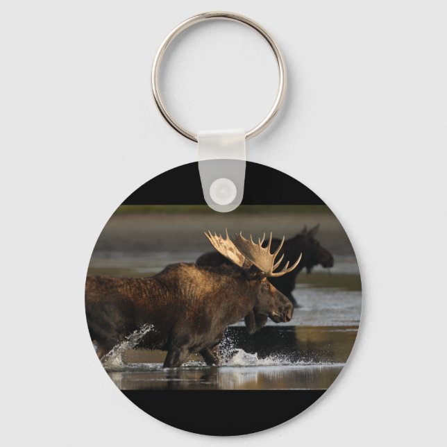 Moose Key Ring (Front)