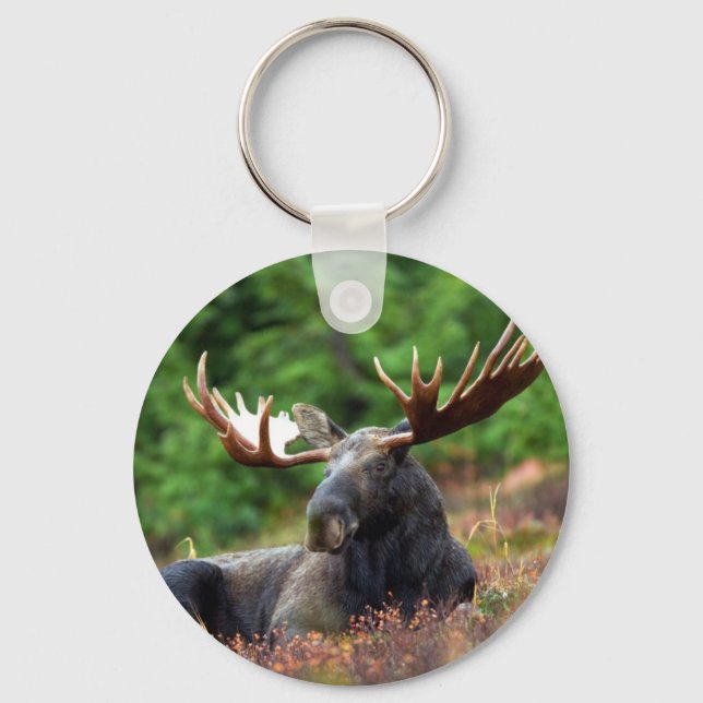 Moose Key Ring (Front)