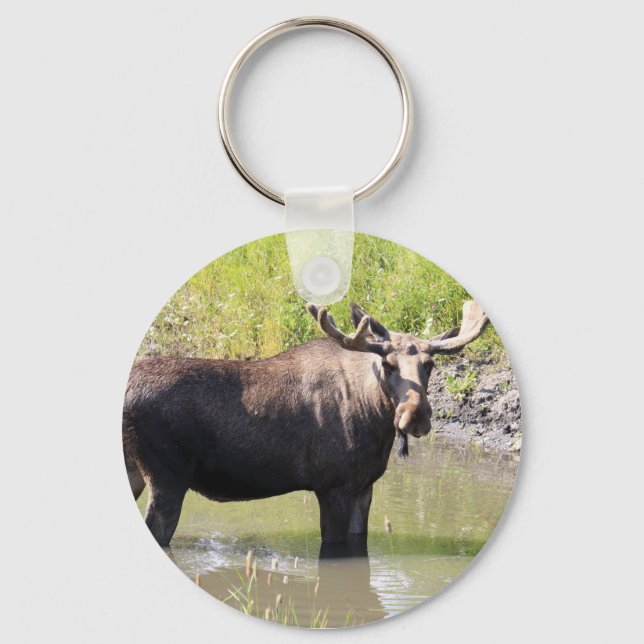 moose key ring (Front)
