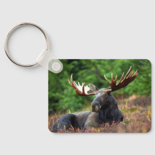 Moose Key Ring