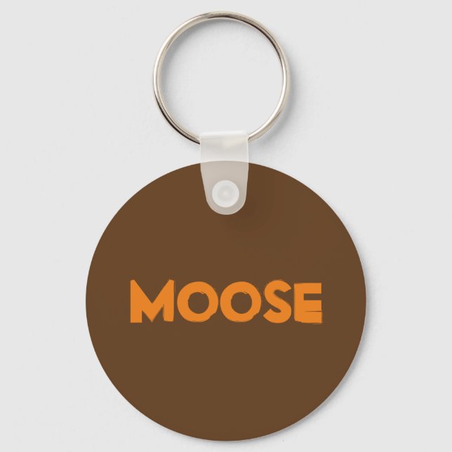 Moose Keychain (Front)