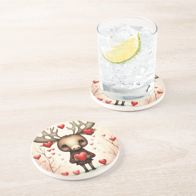 Moose Love 3 Coaster (Side)