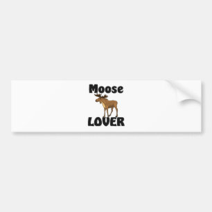 Moose Lover Bumper Sticker