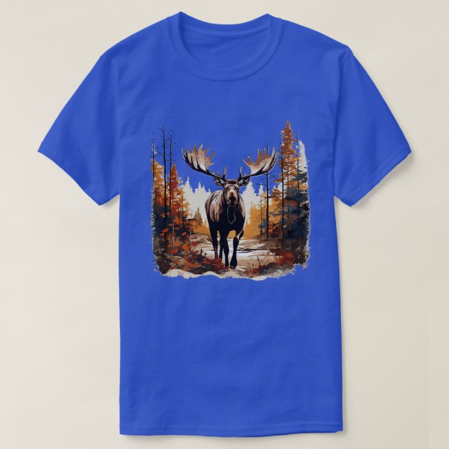 Moose Lover TShirt 11 (Design Front)